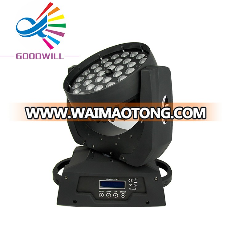 2018 new Total power of 120 watts black zoom led moving head wash