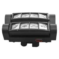 Baisun brand mini 8X3W RGBW single color 8 eyes moving head led beam spdier light backlight