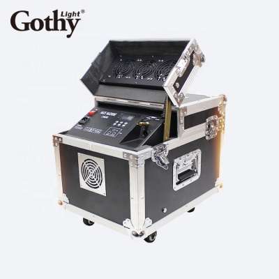 Good quality 600W Haze machine dmx control Fog Hazer Smoke machine with flight case