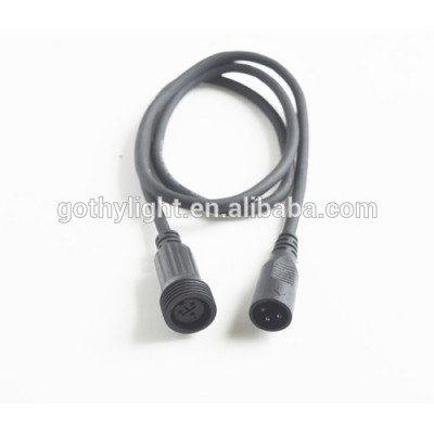 Waterproof DMX Cable Adapter For IP65 Stage Lights IP65 to IP20 DMX Signal Cable