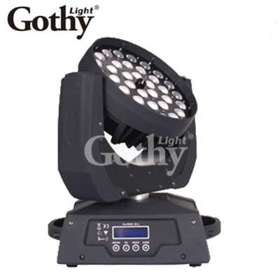 Guangzhou 36Pcs *10W RGBW led moving head wash zoom stage light