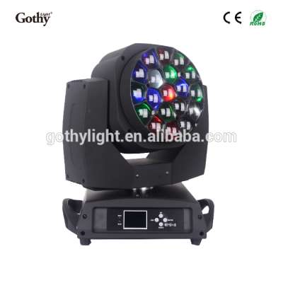 GT303-19BZ Zoom 19pcs 15W led k10 moving head