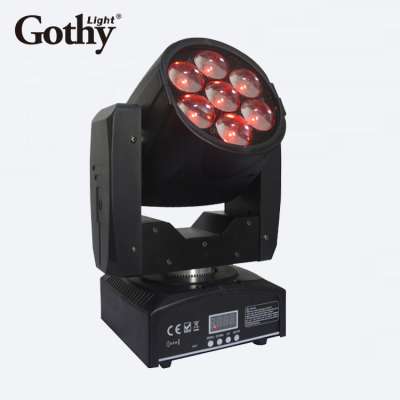 Gothylight Mini Zoom Moving Head Led 7x10w Led Moving Head Lights