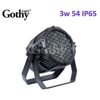 GT401-54A Gothylight Waterproof IP65 Warm White Led 54 3w Par Light